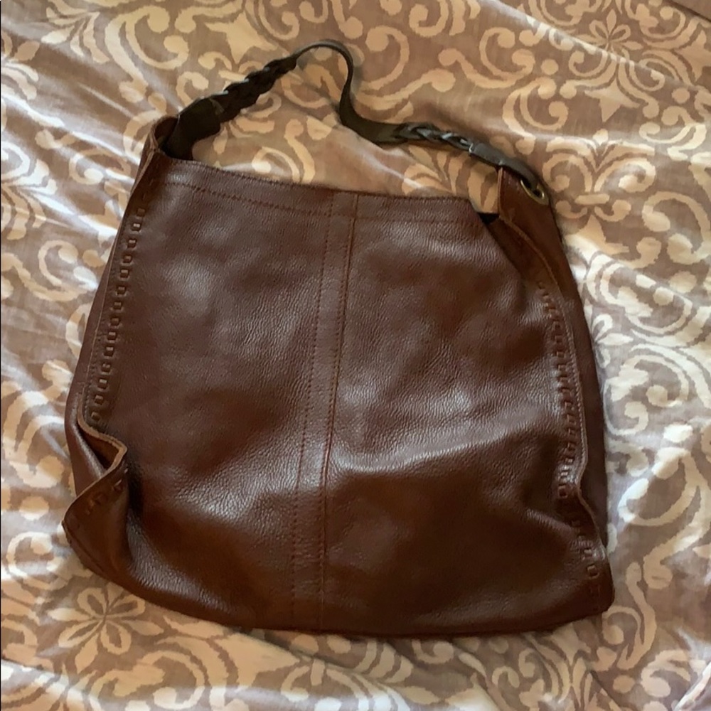 Brown leather LUCKY Brand bag
